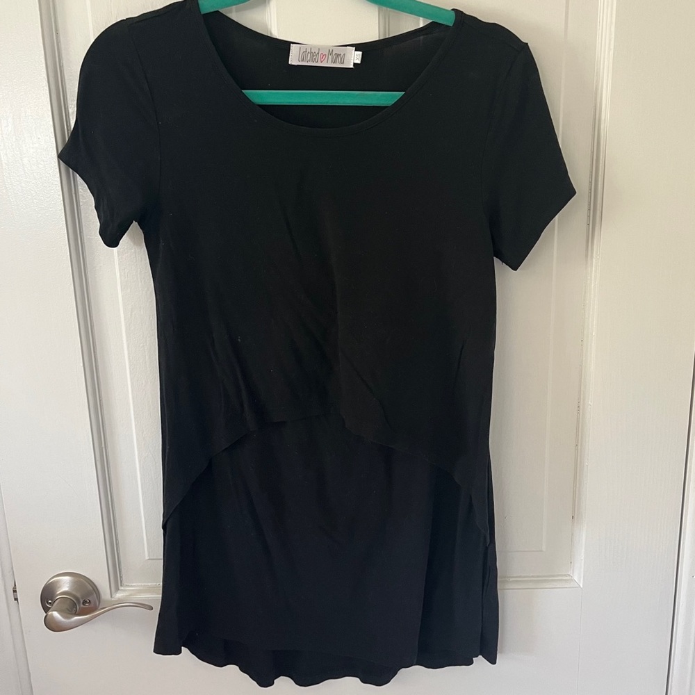 Latched Mama Cotton Nursing Swing Tee